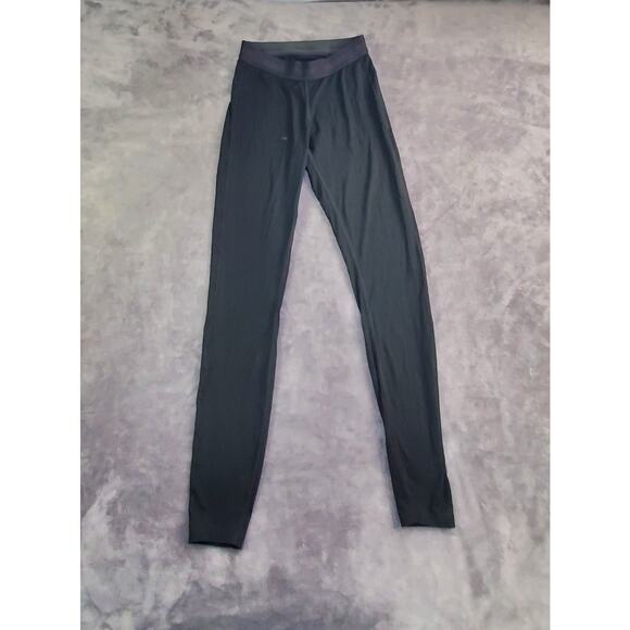 REI Co-op 100% Merino Wool Sz XS Base Layer Pants Mens Black Tights Knit C22-41 - Picture 1 of 6